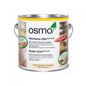 Huile cire incolore satinée Huile cire incolore satinée