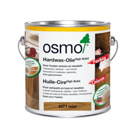 Huile cire colorée miel Huile cire colorée miel