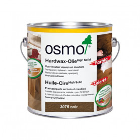 Huile cire colorée noir Huile cire colorée noir